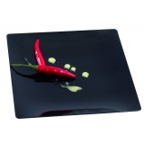 assiette fluid noire 160x160 par 10