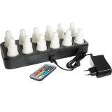 kit de 12 led couleur rechargeable