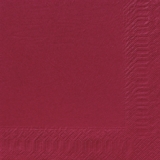 Serviette unie bordeaux