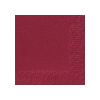 Serviette unie bordeaux Serviette unie bordeaux