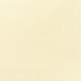 Serviette unie crème