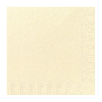 Serviette unie crème Serviette unie crème