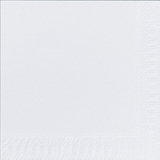 Serviette unie blanche