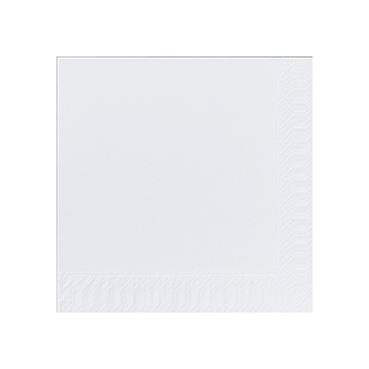 Serviette unie blanche Serviette unie blanche