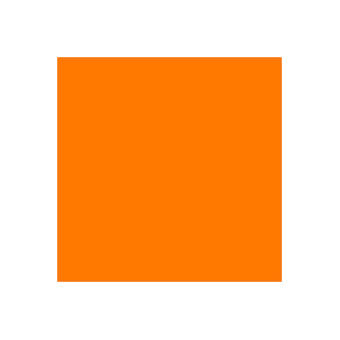 serviette Dunilin unie orange