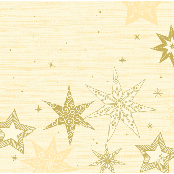 Serviette Star Stories crème Serviette Star Stories crème