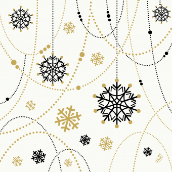 Serviette Snowflake Necklace blanc Serviette Snowflake Necklace blanc