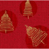Serviette Elegant Trees 