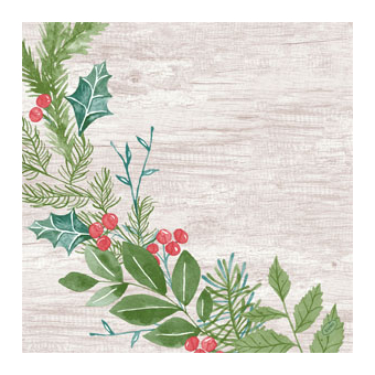 Serviette Winter Greenery Serviette Winter Greenery