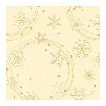 Serviette Star Shine Crème Serviette Star Shine Crème