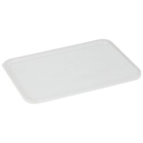 Couvercle en plastique pour plats à compartiments