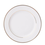 assiette luxe filet or Ø 15cm 