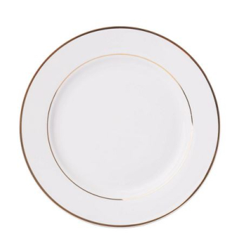 assiette luxe filet or Ø 15cm 