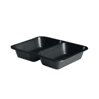 Plat compartimenté en plastique Plat compartimenté en plastique