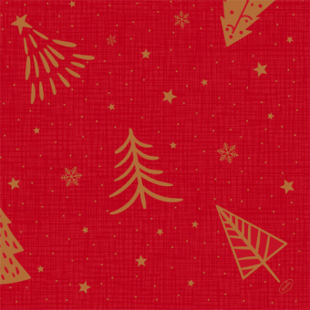 Serviette Shimmer Trees Serviette Shimmer Trees