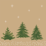 Serviette Humbles Trees