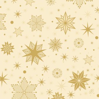 Serviette Stargazing crème